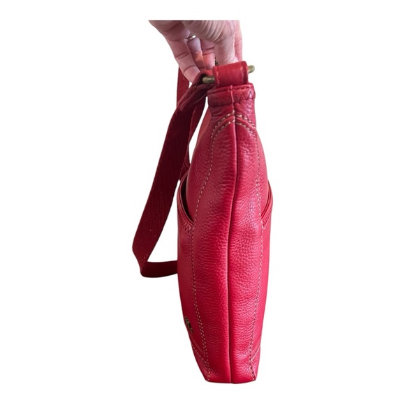NWOT SAK The Iris Crossbody | Red Leather Hand Bag | Women’s Crossbody SAK - Picture 5 of 11